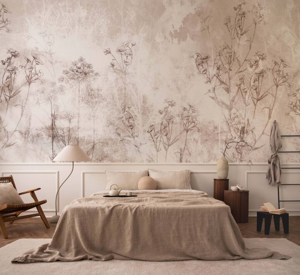 Jak urządzić sypialnię z tapetami?