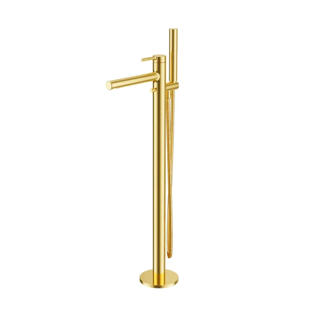 Bateria wannowa stojąca złota – dlaczego warto?