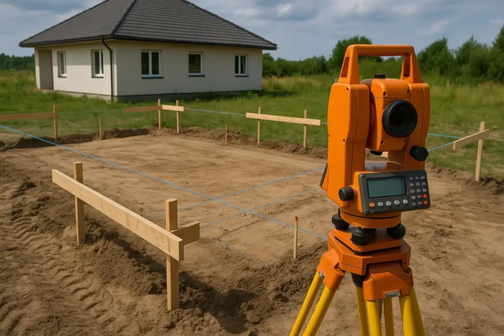 Ile wyniesie nas wytyczenie budynku