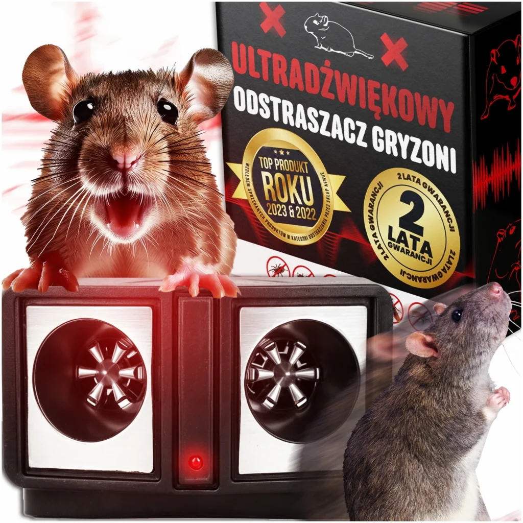 Masz problem z myszami? Zakup odstraszacz!